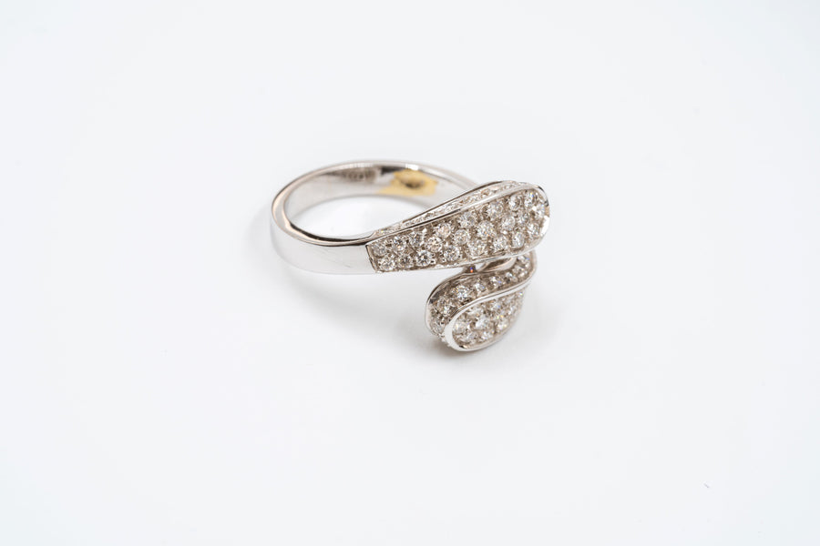 Anello pavé con diamanti